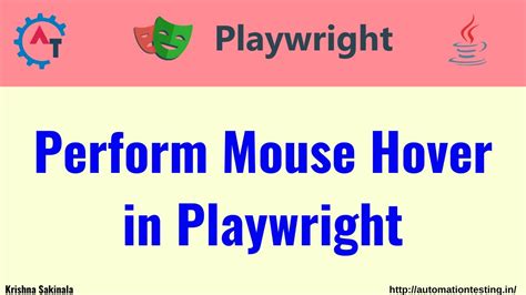 Context Playwright Version playwrighttest1. . Playwright locator hover